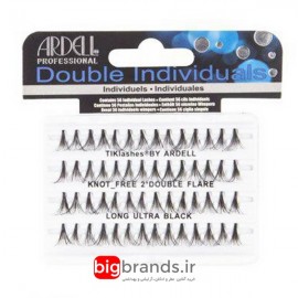 آردل مژه بدون گره دبل الترا ریمل خورده لانگ