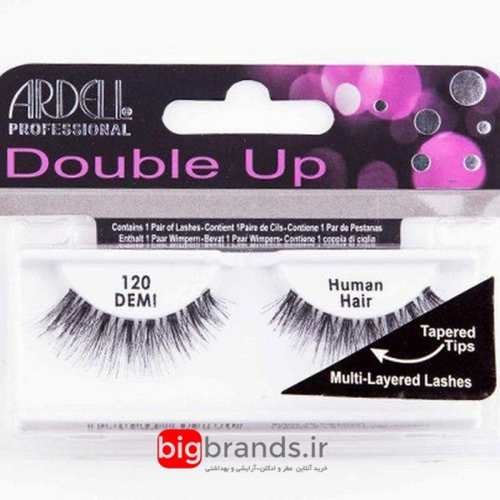 آردل مژه جفتی DOUBLE UP 120 هیومن هیر دبلDemi
