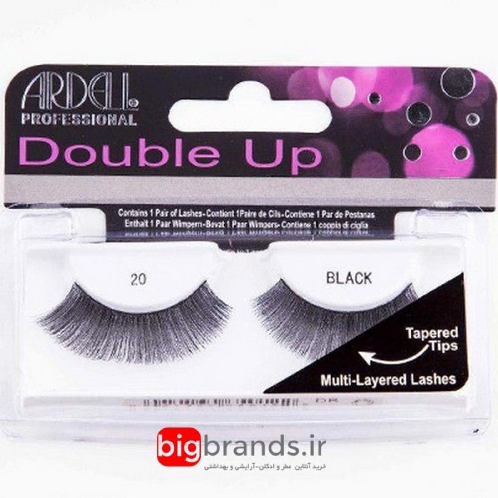 آردل مژه جفتی DOUBLE UP 20 دبل آپ آردل مژه جفتی DOUBLE UP 20 دبل آپ
