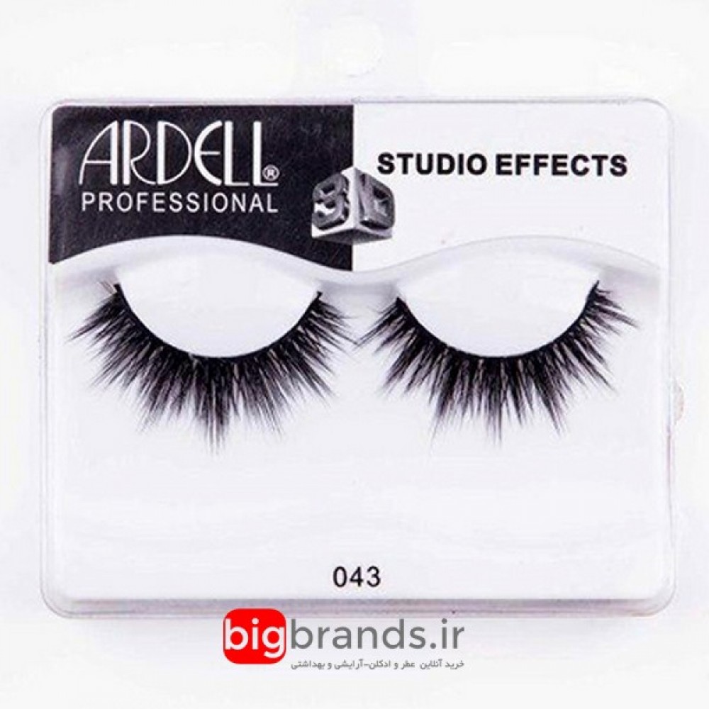 آردل مژه جفتی 3D STUDIO 043 آردل مژه جفتی 3D STUDIO 043