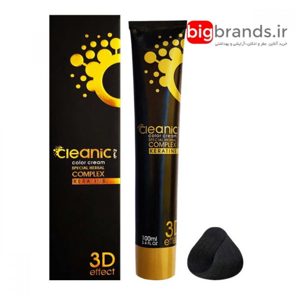 رنگ موی حرفه ای کلینیک کیندی 1.0