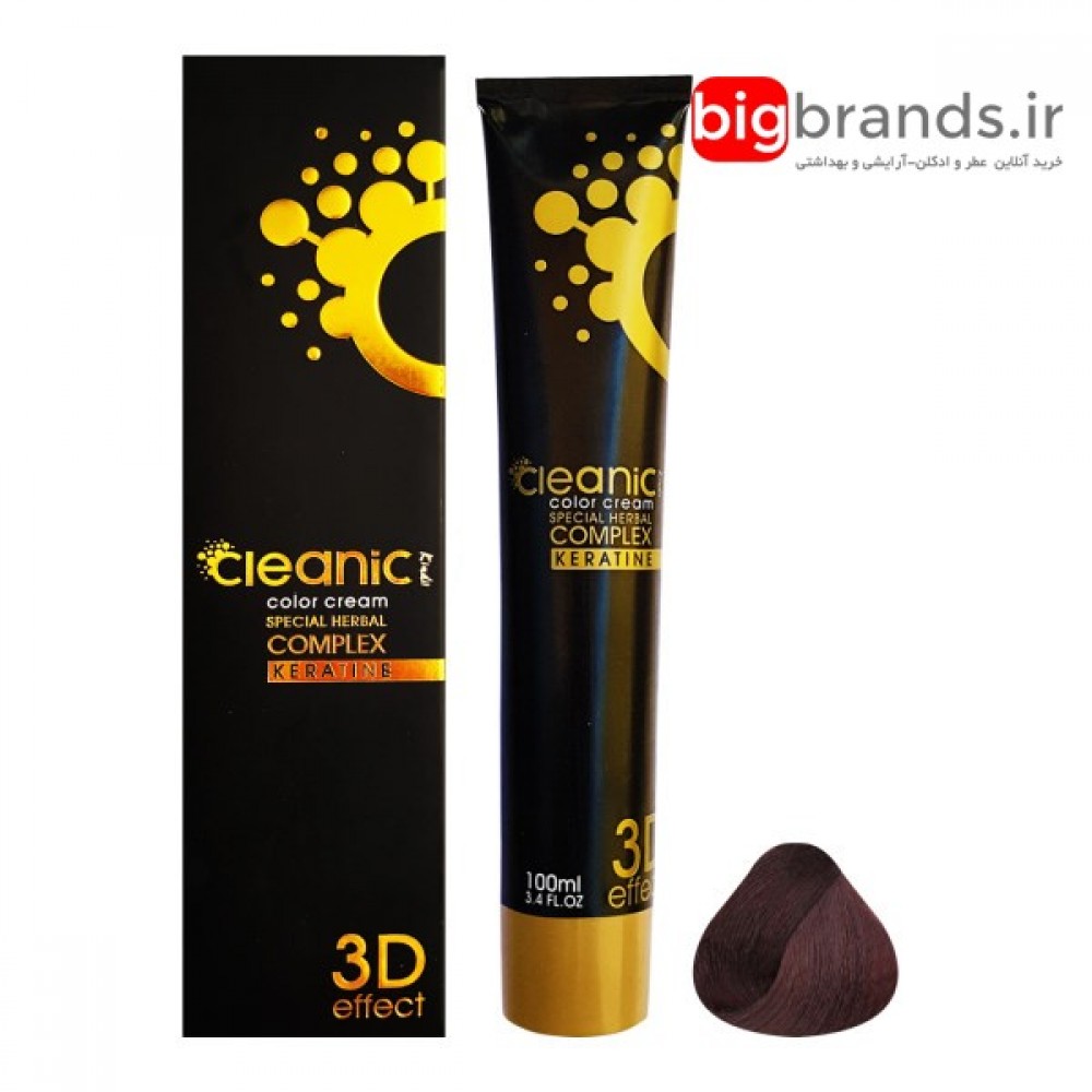 رنگ موی حرفه ای کلینیک کیندی 6.65 رنگ موی حرفه ای کلینیک کیندی 6.65