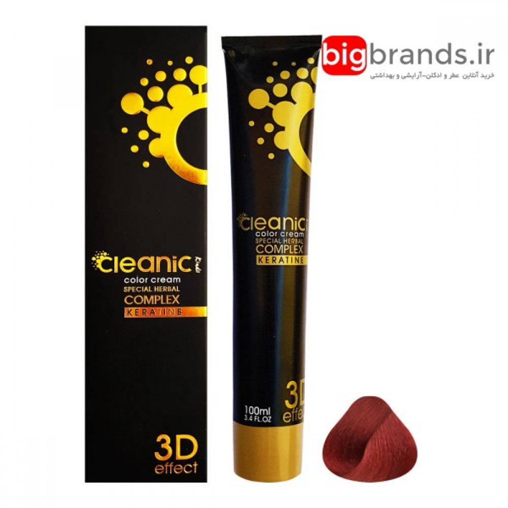 رنگ موی حرفه ای کلینیک کیندی 7.66