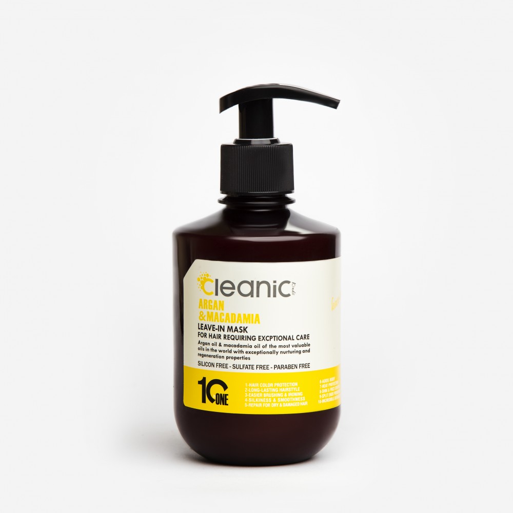 ماسک موی پمپی بیرون حمام آرگان کلینیک کیندی 350 میل 10 کاره