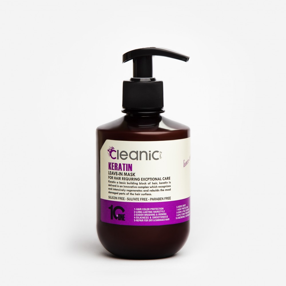 ماسک موی پمپی بیرون حمام کراتین کلینیک کیندی 350 میل 10 کاره