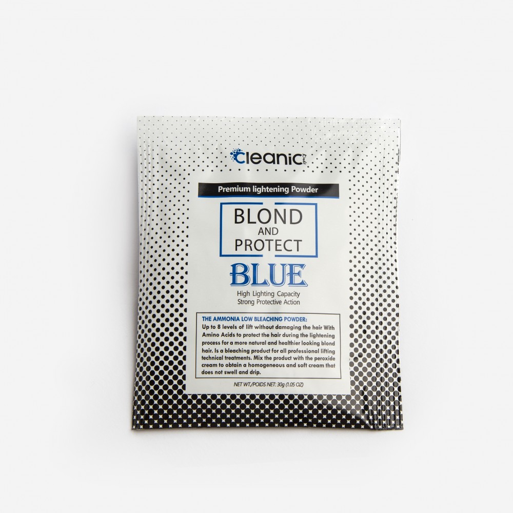 ساشه پودر دکلره آبی 30 گرمی کلینیک کیندی