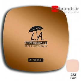 Live Alive l.a pressed powder arissa fair پنکیک فشرده ال ای آریسا فایر 223