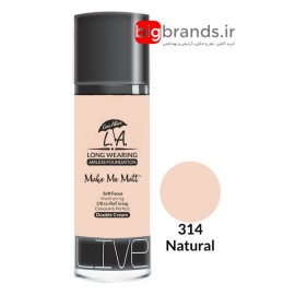 Live Alive l.a double cream oil free کرم پودر ال ای 314 Live Alive l.a double cream oil free کرم پودر ال ای 314