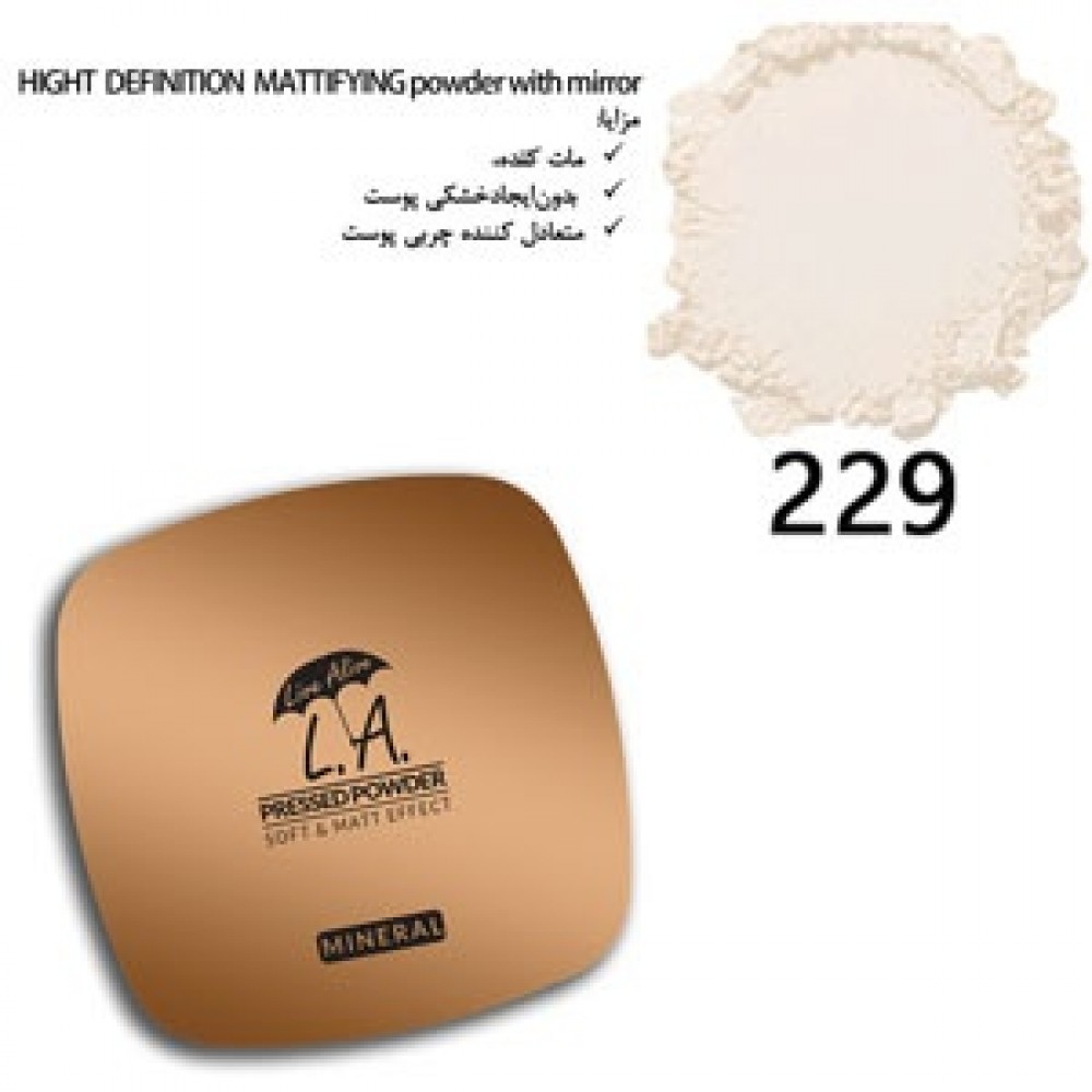 Live Alive l.a pressed powder arissa light پنکیک فشرده ال ای آریسا لایت 229 Live Alive l.a pressed powder arissa light پنکیک فشرده ال ای آریسا لایت 229