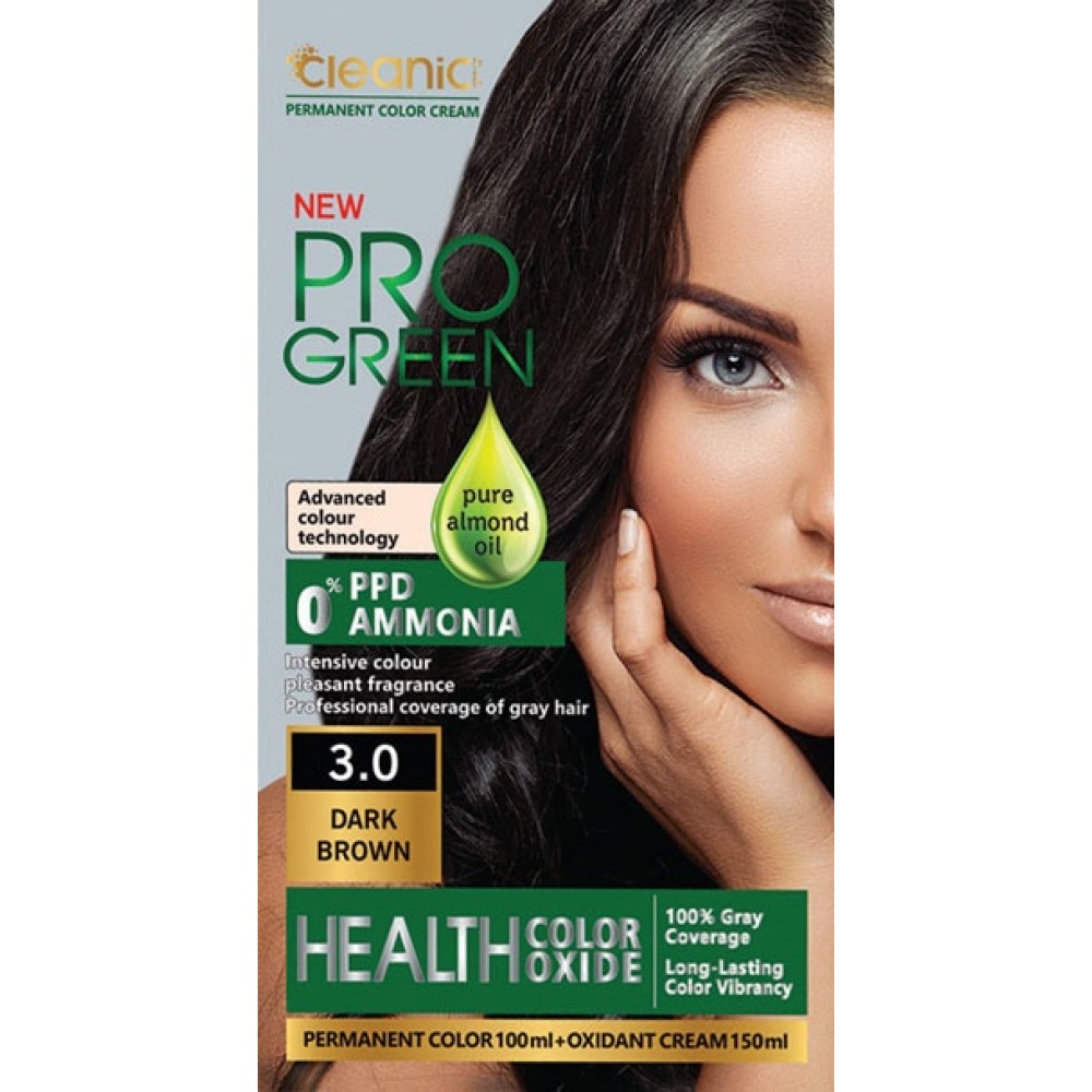 N 3.0 کیت رنگ موی بدون آمونیاک کلینیک کیندی Cleanic