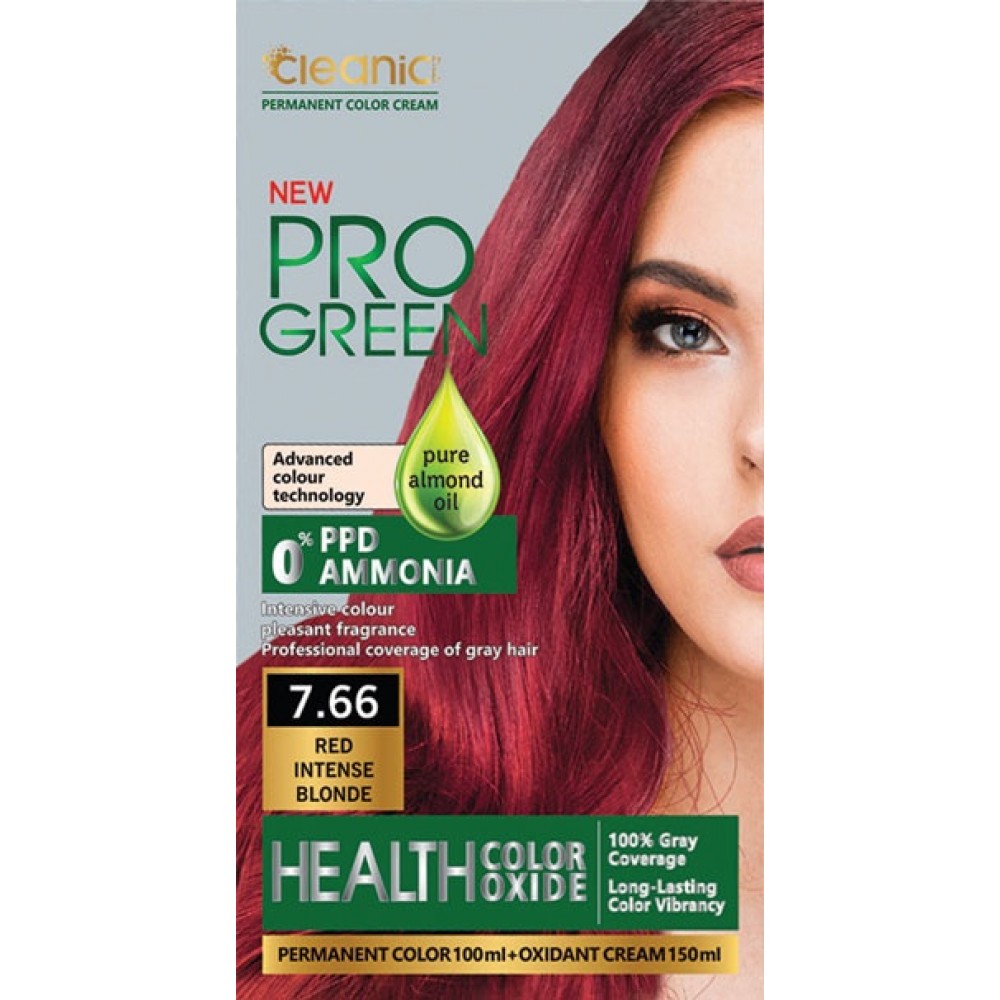 7.66 کیت رنگ موی بدون آمونیاک کلینیک کیندی Cleanic