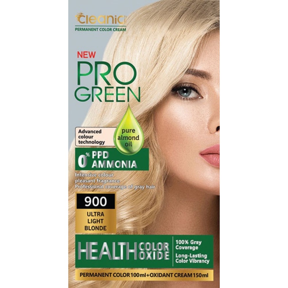 900 کیت رنگ موی بدون آمونیاک کلینیک کیندی Cleanic