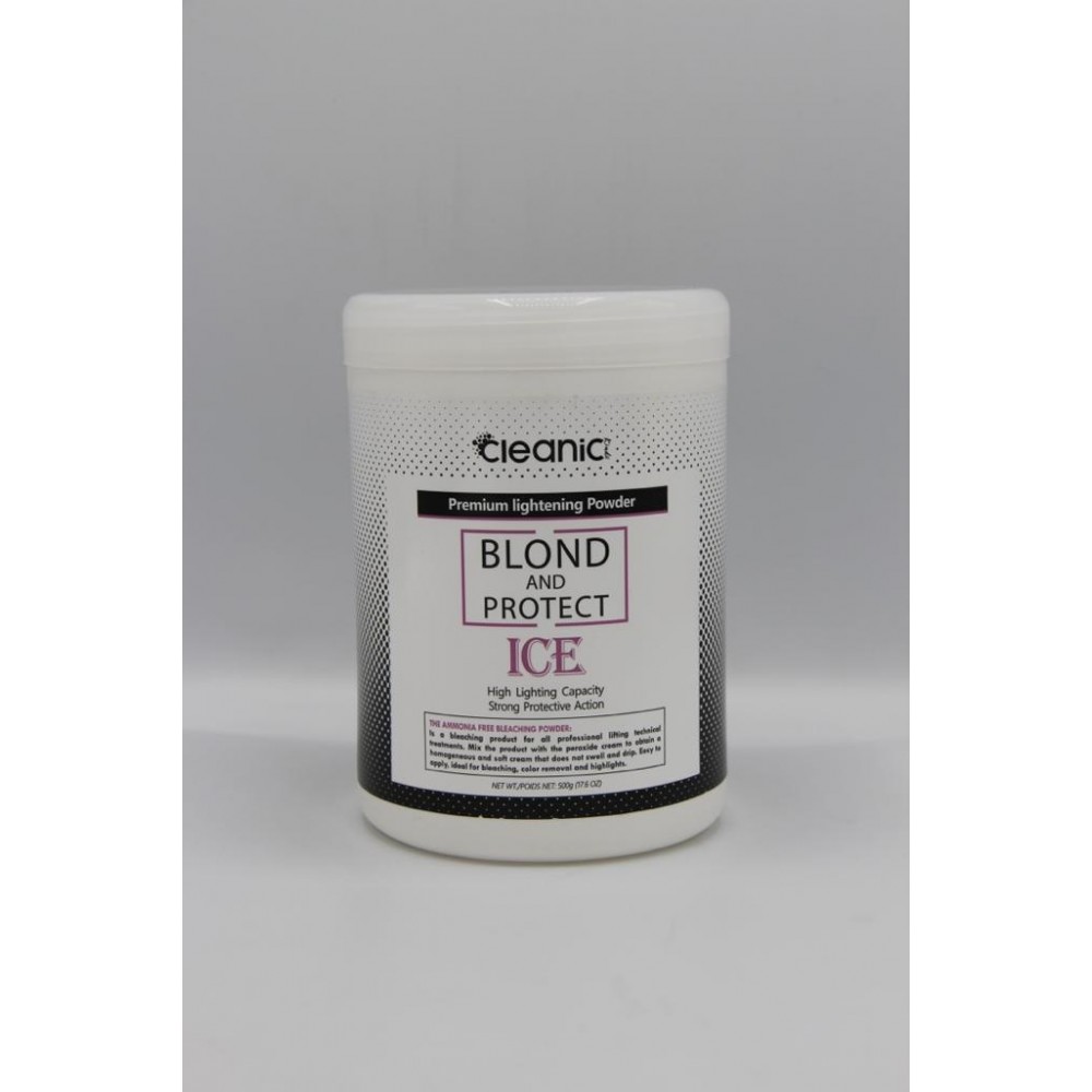 پودر دکلره بدون آمونیاک یخی کلینیک کیندی 500 گرمی  Cleanic