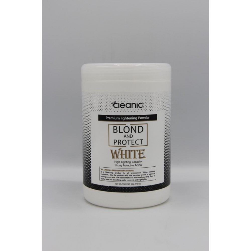 پودر دکلره بدون آمونیاک سفید کلینیک کیندی 500 گرمی  Cleanic