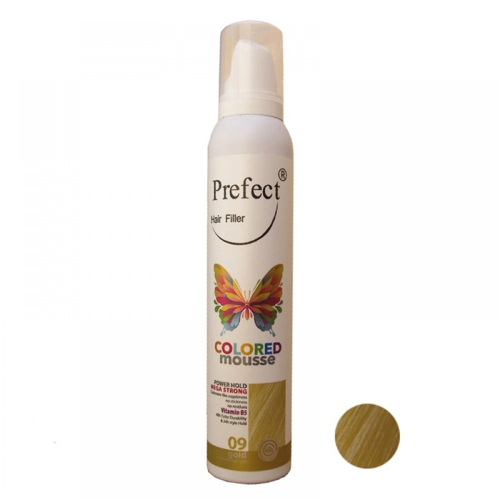 موس موی رنگی پرفکت 150 میل Gold 09