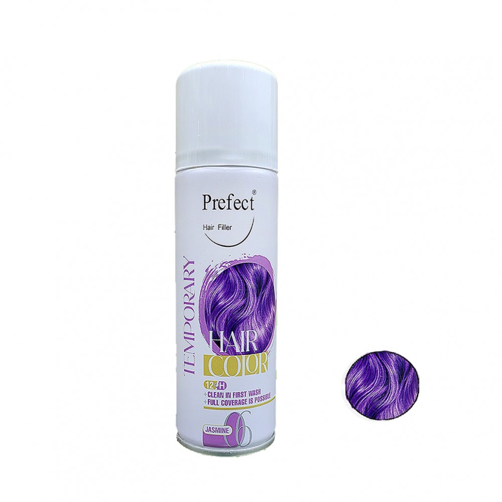 اسپری رنگ موی موقت پرفکت 06 یاسی