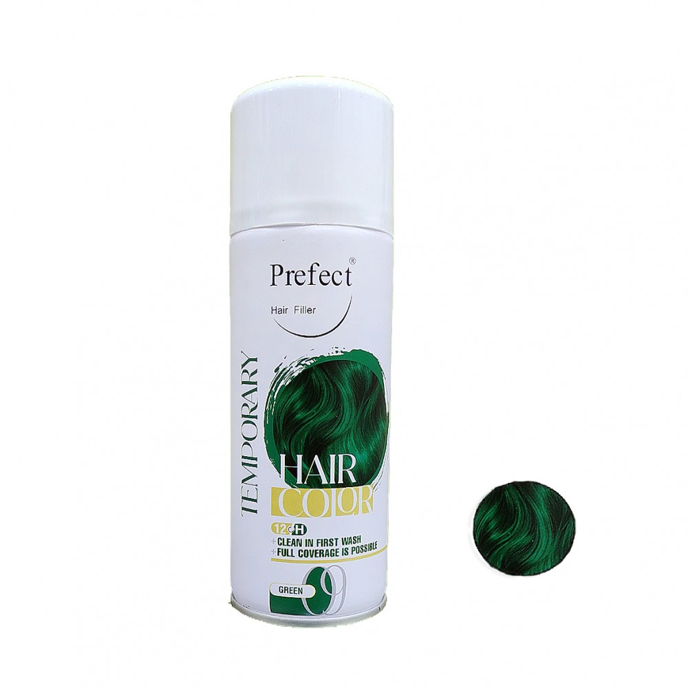 اسپری رنگ موی موقت پرفکت 09 سبز